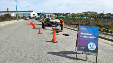 Continúa con el programa de recuperación vial en calles de Ushuaia