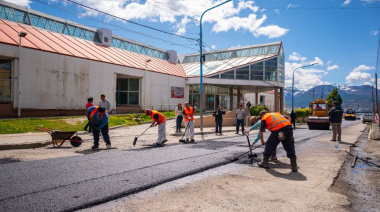Se realizó trabajos de repavimentación en la calle 12 de octubre