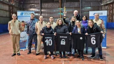 La Municipalidad de Ushuaia acompañó a la Prefectura Naval en las actividades deportivas por su aniversario