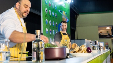 El stand de Tierra del Fuego fue uno de los más concurridos en la feria ‘Caminos y Sabores’