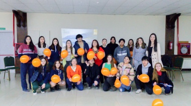 Estudiantes secundarios participaron de la charla-taller para el trabajo de la prevención del suicidio