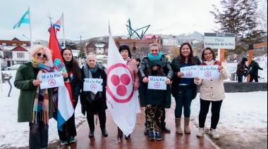 La Municipalidad de Ushuaia acompañó el acto por el “Día Internacional de la Paz”