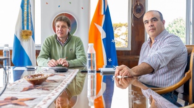 El Gobernador Melella mantuvo un encuentro con las nuevas autoridades de Total Energies