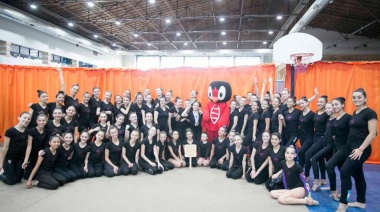 Finalizó el Nacional de Gimnasia Rítmica que contó con el apoyo del Instituto Municipal de Deportes
