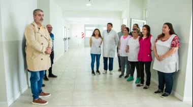 Quedaron habilitadas las ampliaciones del Colegio “Padre J. Zink” y de la Escuela N°46