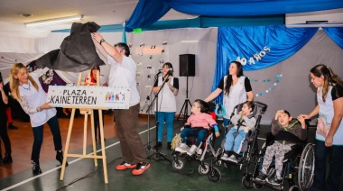 La Municipalidad de Ushuaia acompañó a la Escuela Especial “Kayú Chénèn“ en el festejo por sus 40 ° aniversario
