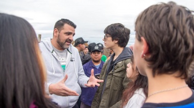 El Intendente Vuoto y excombatientes inauguraron la bicisenda “Pensar Malvinas”
