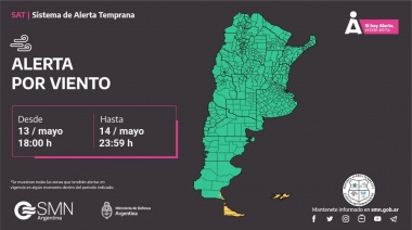 Protección Civil informa sobre dos alertas meteorológicas