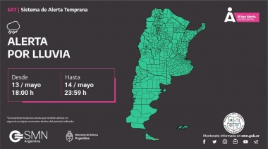Protección Civil informa sobre dos alertas meteorológicas