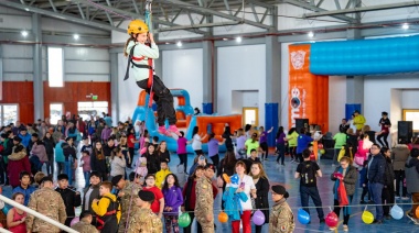 Juegos, música y sorpresas en los festejos por el primer aniversario de la Casa de la Alegría
