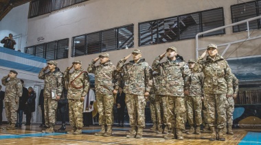 La Municipalidad de Ushuaia acompaño la celebración del 214 aniversario del Ejército Argentino