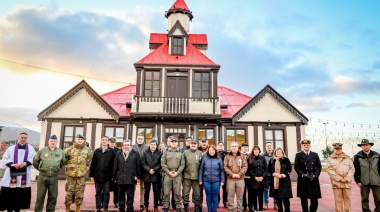 La Municipalidad participó del 42° aniversario del Bautismo de Fuego de Gendarmería en el conflicto bélico del Atlántico Sur