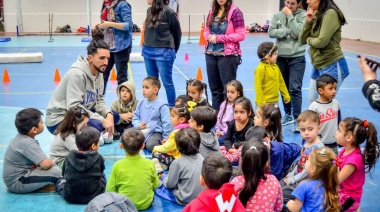 El Instituto Municipal de Deportes realizó el cierre de la semana de los jardines de infantes