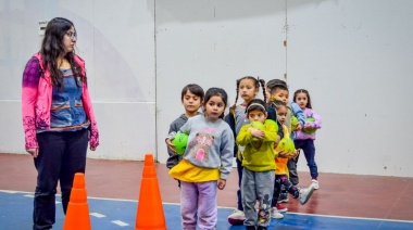 El Instituto Municipal de Deportes realizó el cierre de la semana de los jardines de infantes