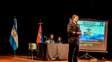 La Armada brindó una charla a los aspirantes a ingresar en la Tropa Voluntaria