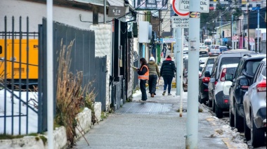La Municipalidad realiza trabajos de mantenimiento y notifica a frentistas por limpieza de veredas