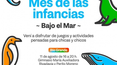 Se celebrará el Mes de las Infancias con jornadas de kermes para todos los chicos de la provincia