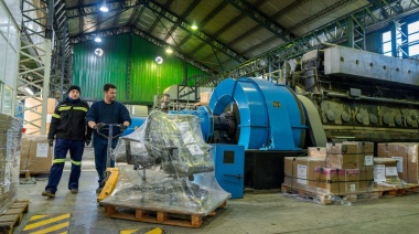 Arribó a la provincia equipamiento para la modernización del Centro de Distribución de Energía Torelli
