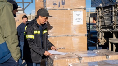 Arribó a la provincia equipamiento para la modernización del Centro de Distribución de Energía Torelli