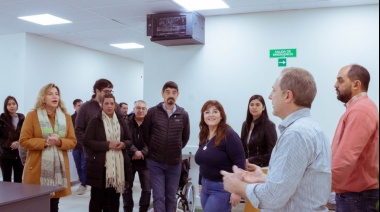 Diversos sectores de la comunidad visitan el nuevo Centro Provincial de Rehabilitación antes de su inauguración