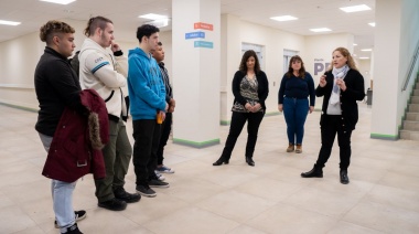 Estudiantes y docentes de escuelas técnicas destacaron las instalaciones del Centro de Rehabilitación