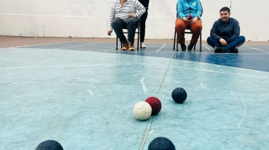 El Instituto Municipal de Deportes acompañó el Primer Torneo Provincial De Boccias