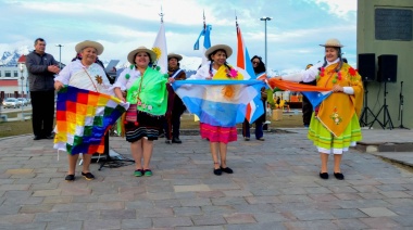 La Municipalidad de Ushuaia acompañó el acto en conmemoración al 212° aniversario del Éxodo Jujeño