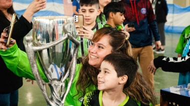 Gobierno acompañó la presentación de las copas de las Selecciones Argentinas de fútbol y de Futsal