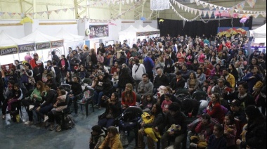 Niños y niñas de la ciudad disfrutaron de los festejos por el Mes de las Infancias