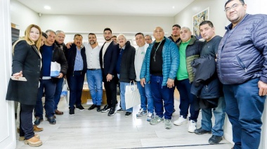 Vuoto recibió a representantes nacionales y provinciales de las 62 Organizaciones Gremiales Justicialistas