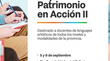 Por segundo año consecutivo se realizará para la comunidad educativa el seminario “Patrimonio en Acción II”