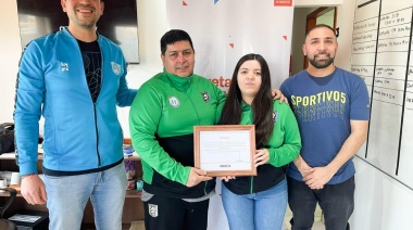Se entregó certificados de la IGJ al Club Cóndor y a la Asociación de Taekwondo