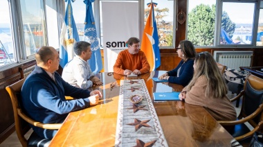 El Gobernador Melella recibió a la Coordinadora Residente de Naciones Unidas en Argentina, Claudia Mojica