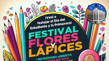 Se llevará adelante este sábado 21 el “Festival Flores y Lápices”