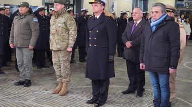 La Municipalidad participó de la conmemoración del 75° Aniversario del Hundimiento del Rastreador ARA Fournier