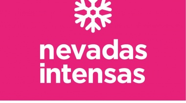 Alerta amarilla por nevadas intensas y vientos