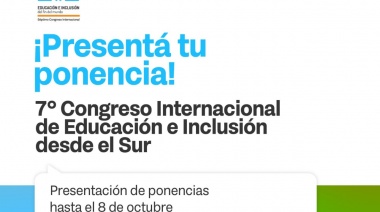 Se extiende la presentación de ponencias para el 7° Congreso Internacional de Educación e Inclusión desde el Sur