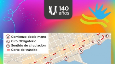 Esquema de tránsito para el desfile