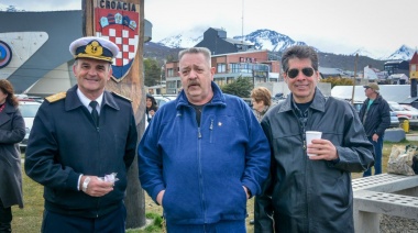 La Municipalidad de Ushuaia acompañó el acto conmemorativo de la Independencia de Croacia