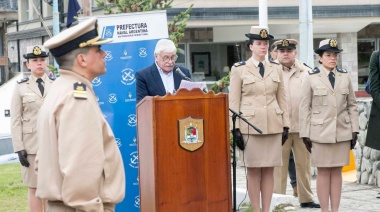 El municipio de Ushuaia acompañó la inauguración de la Escuela de Formación y Capacitación de la Marina Mercante