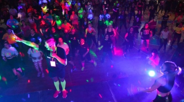 “Ushuaia entrena de noche”: también hubo festejos en la cancha 4
