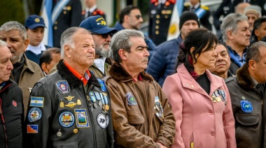 La Municipalidad participó del acto realizado por el Liceo Argentino de Navegación Fluvial y Herederos de la Causa Malvinas