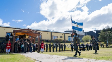 El Gobernador Melella acompañó a Gendarmería en el 11° aniversario de la Agrupación XIX Tierra del Fuego