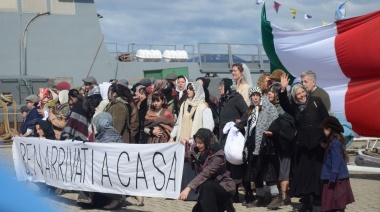 La Municipalidad de Ushuaia participó del homenaje al segundo grupo de inmigrantes italianos que llegó a la ciudad