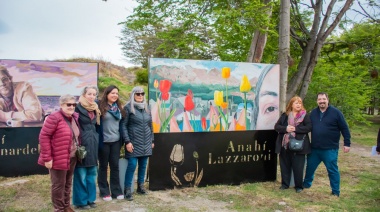 Se llevó adelante la inauguración de los murales “Fueguinas”