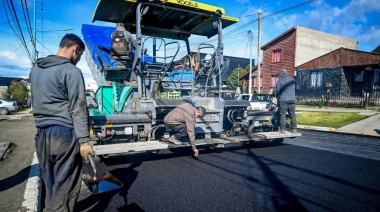 Comenzó la repavimentación de avenida Alem