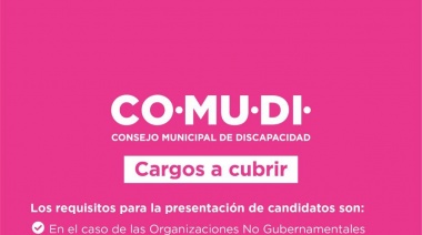 Se dio a conocer el cronograma electoral del Consejo Municipal de Discapacidad