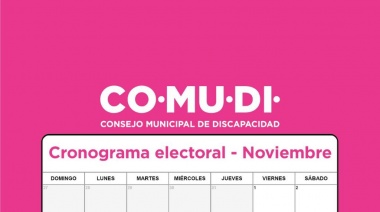Se dio a conocer el cronograma electoral del Consejo Municipal de Discapacidad