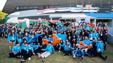 Tierra del Fuego presente en la jornada de apertura de los Juegos Deportivos Nacionales Evita