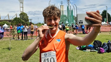 Llegó la primera medalla fueguina en los Juegos Evita